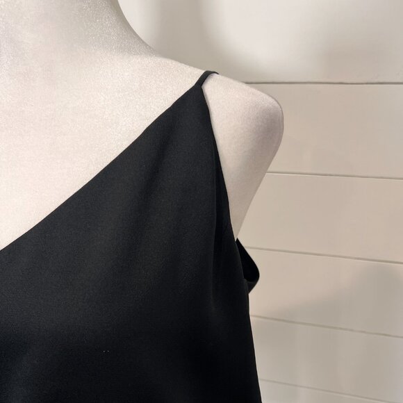 Black Spaghetti Strap Altar'd State One Piece Body Suit w/ Snaps Size L - Picture 2 of 7